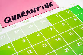 Quarantine calendar