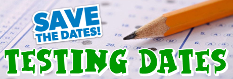 save the testing dates