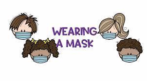 children wearing mask