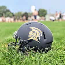 Spartan football helmet