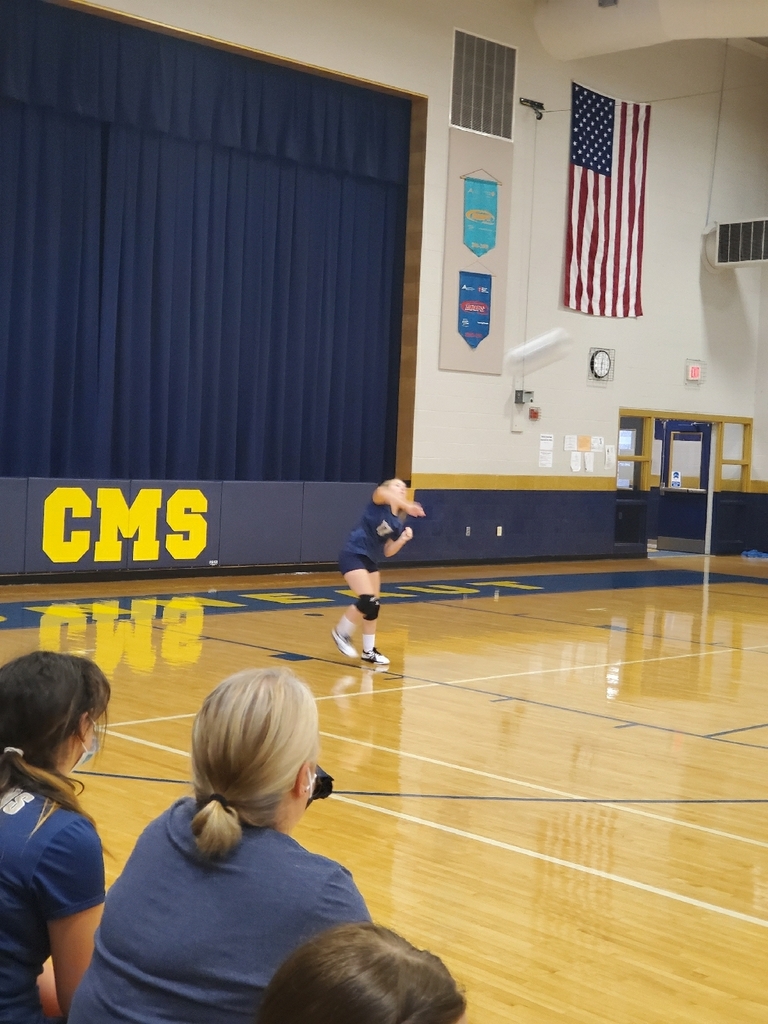 Ashlyn Sherman serving