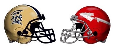 Conneaut Edgewood Football helmets
